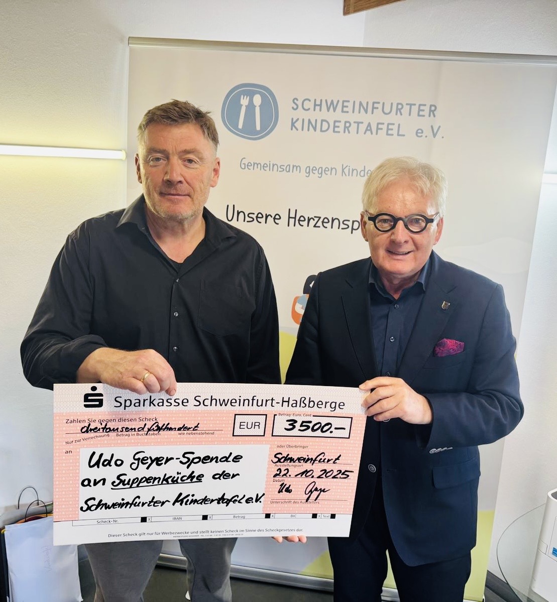 Foto Spende an Suppenküche